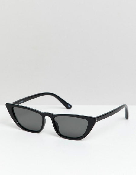 Cat Eye Sunglass In Black