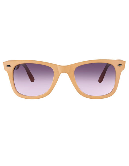 Mens Natural Asos Matte Nude Wayfarer