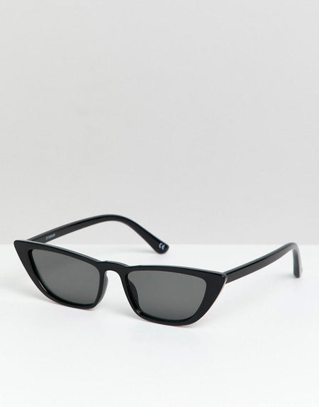Cat Eye Sunglass In Black