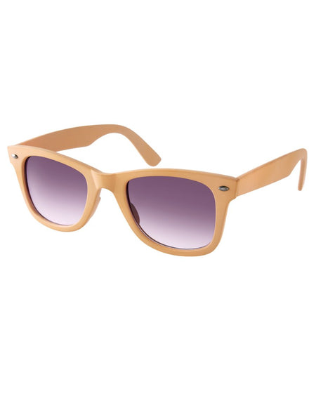 Mens Natural Asos Matte Nude Wayfarer